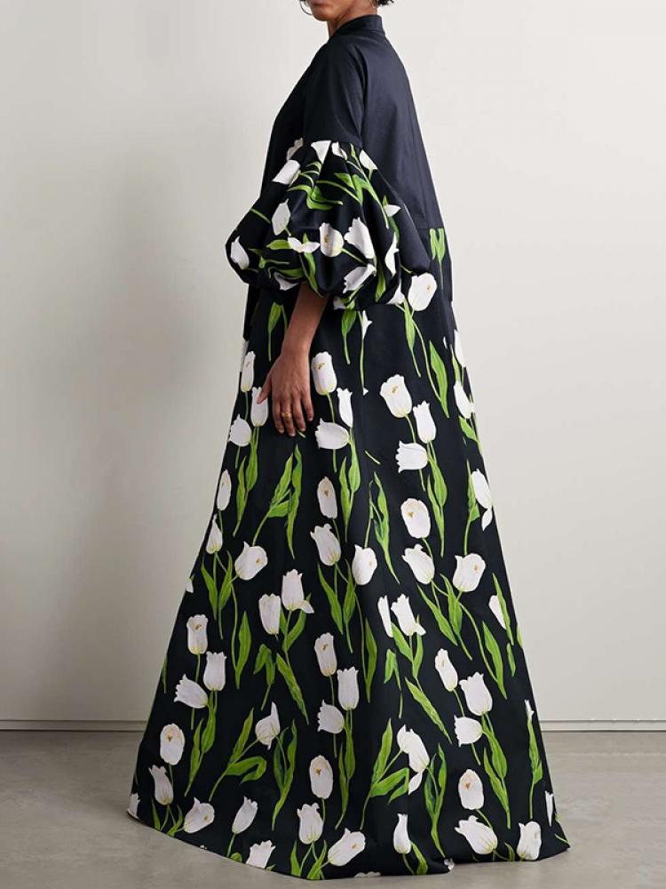 Modigirl Elegant Floral Printe - Winter Clothing H&M 评论和价格