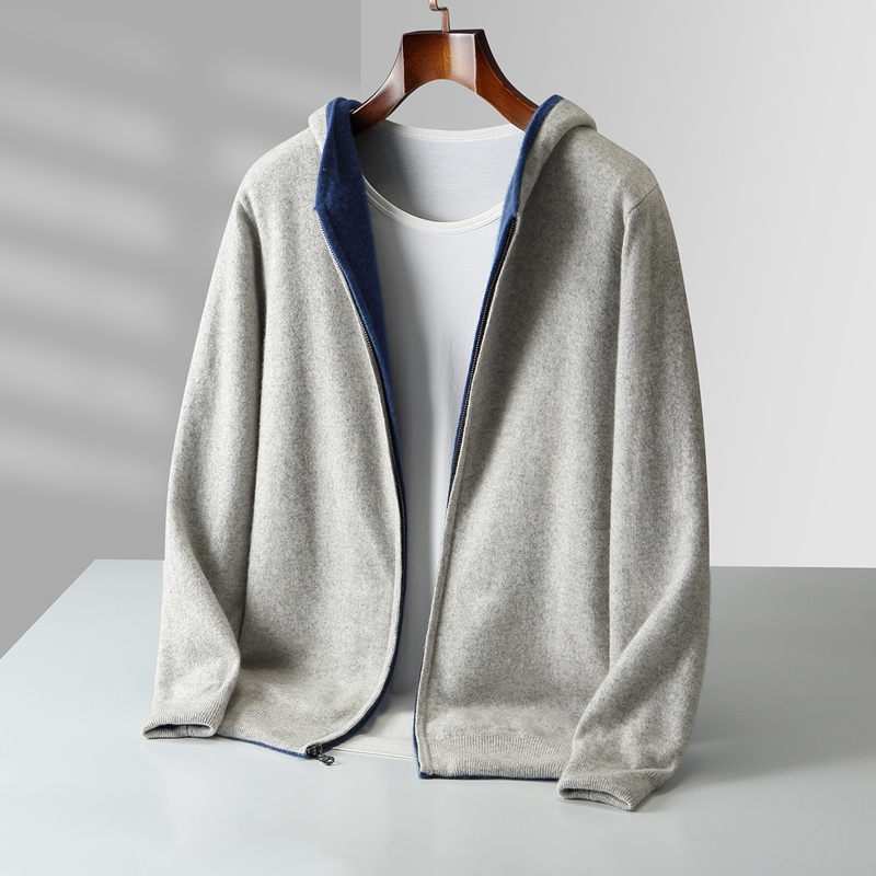 Autumn And Winter New Men's Do - Wool Blend Coat 评论和价格