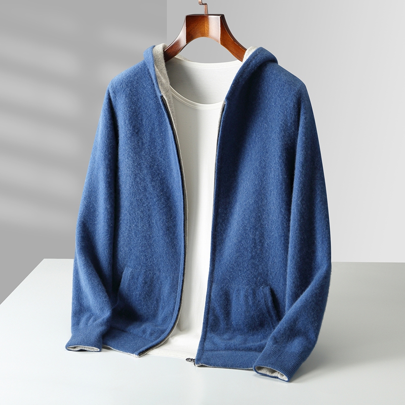 Autumn And Winter New Men's Do - Wool Blend Coat 评论和价格