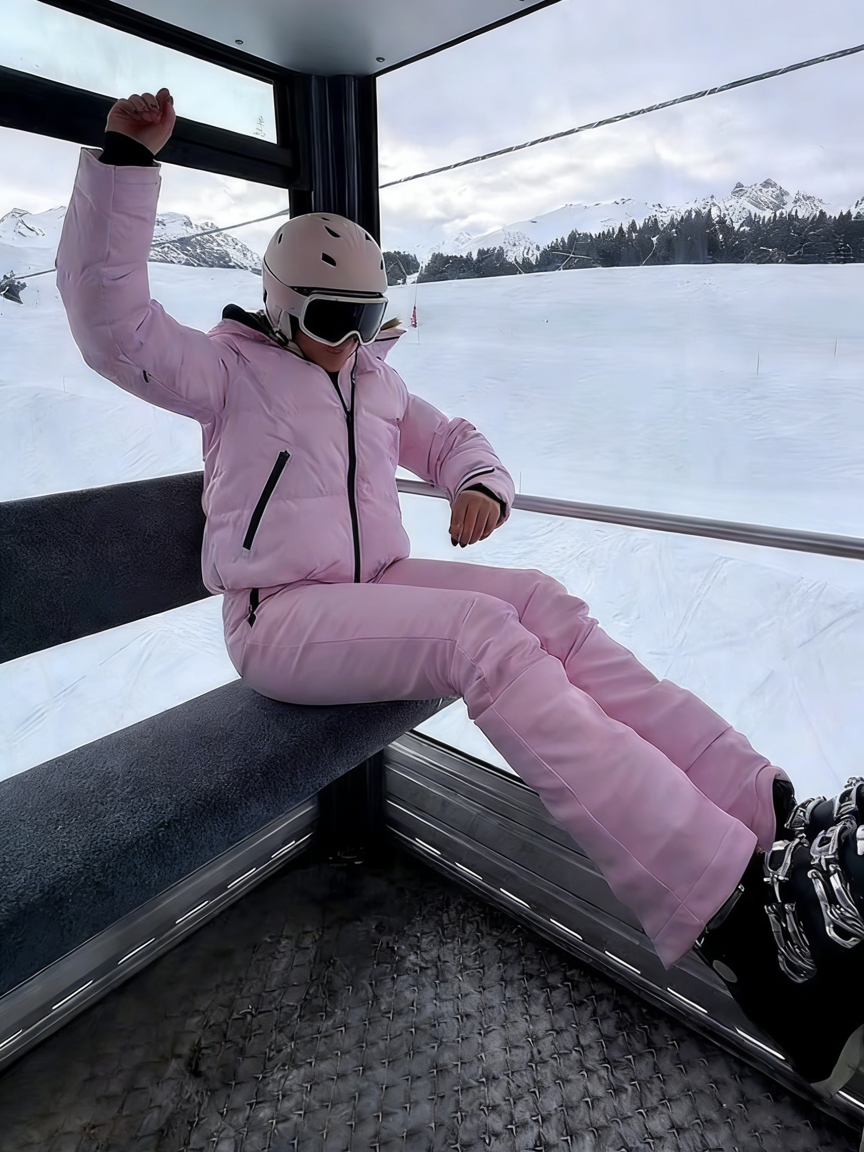 Winter Pink Thicken Warm Women - Winter Clothing For 评论和价格
