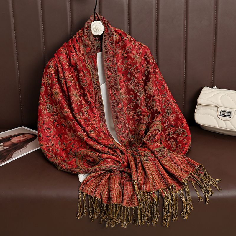 2024 Luxury Brand Cashmere Wom - Cashmere Scarf Wrap 评论和价格