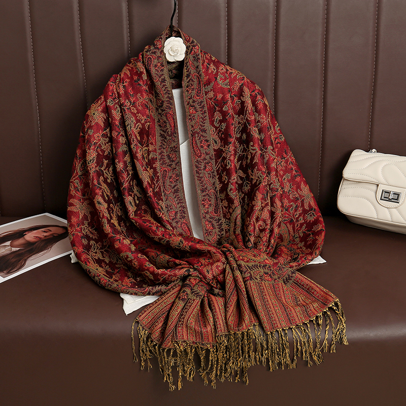 2024 Luxury Brand Cashmere Wom - Cashmere Scarf Wrap 评论和价格