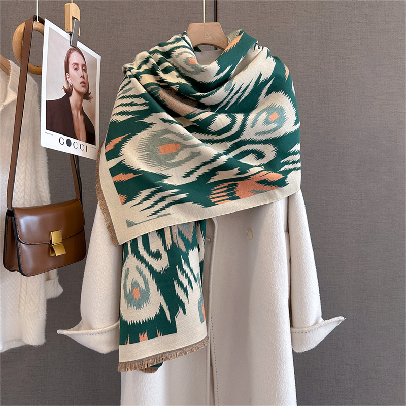 2025 Brand Warm Cashmere Ponch - Cashmere Scarf Wrap 评论和价格