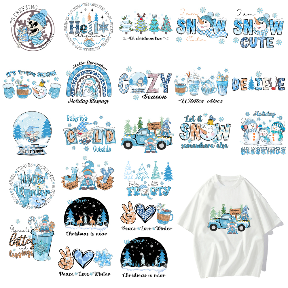 24 types Cartoon Winter Snowma - Winter Clothing Types 评论和价格