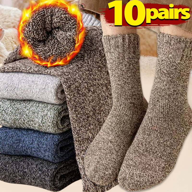 1/5/10pairs Women Winter Warm  - Thermal Sock Merino 评论和价格