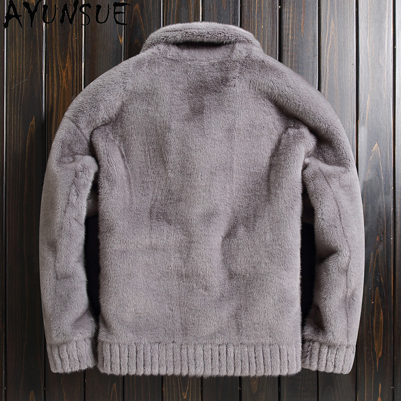 AYUNSUE Winter Faux Mink Fur M - Quality Winter Clothing 评论和价格