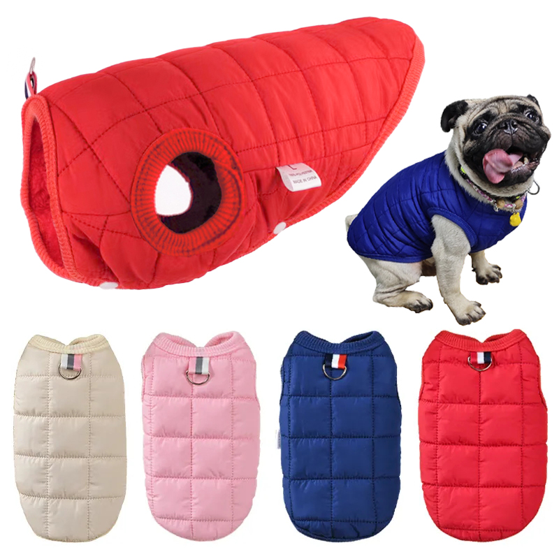 Winter Pet Cotton Jacket Warm  - Winter Clothing In French 评论和价格