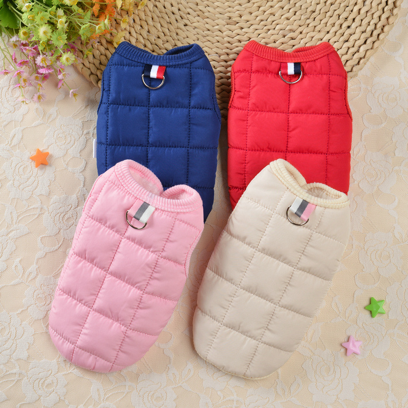 Winter Pet Cotton Jacket Warm  - Winter Clothing In French 评论和价格