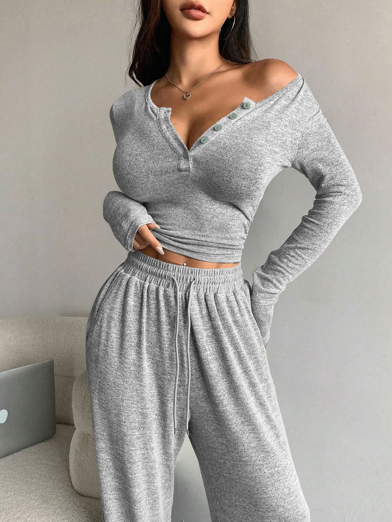 Women's Suit Warm Pajamas for  - Winter Clothing For 评论和价格