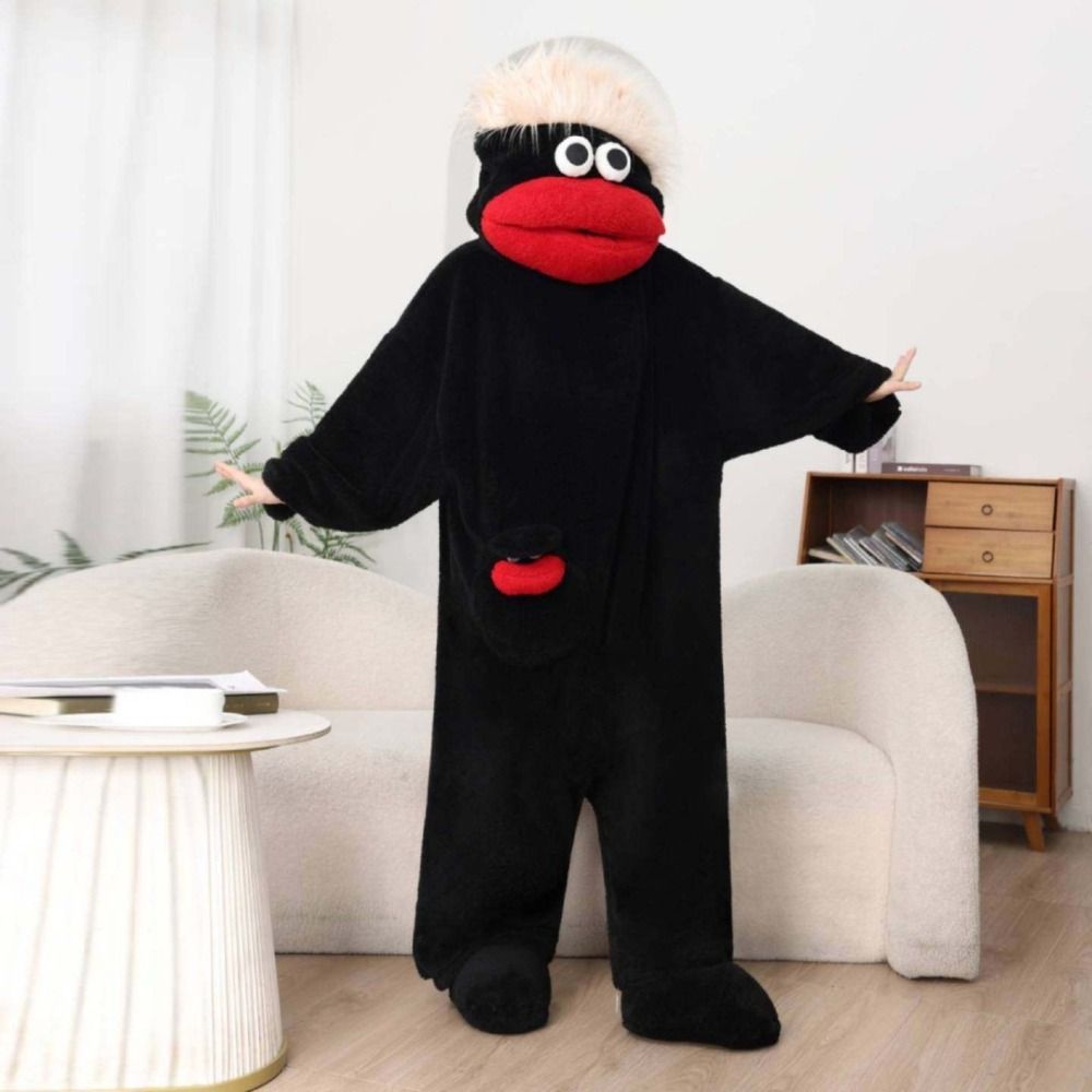 Funny Soft Coral Fleece Big Mo - Fleece Hoodie Lined 评论和价格