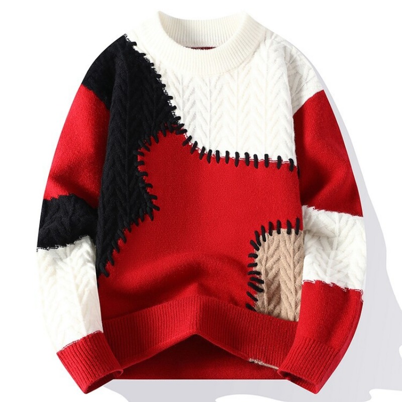 New Fashion Men O-Neck Pullove - Quality Winter Clothing 评论和价格