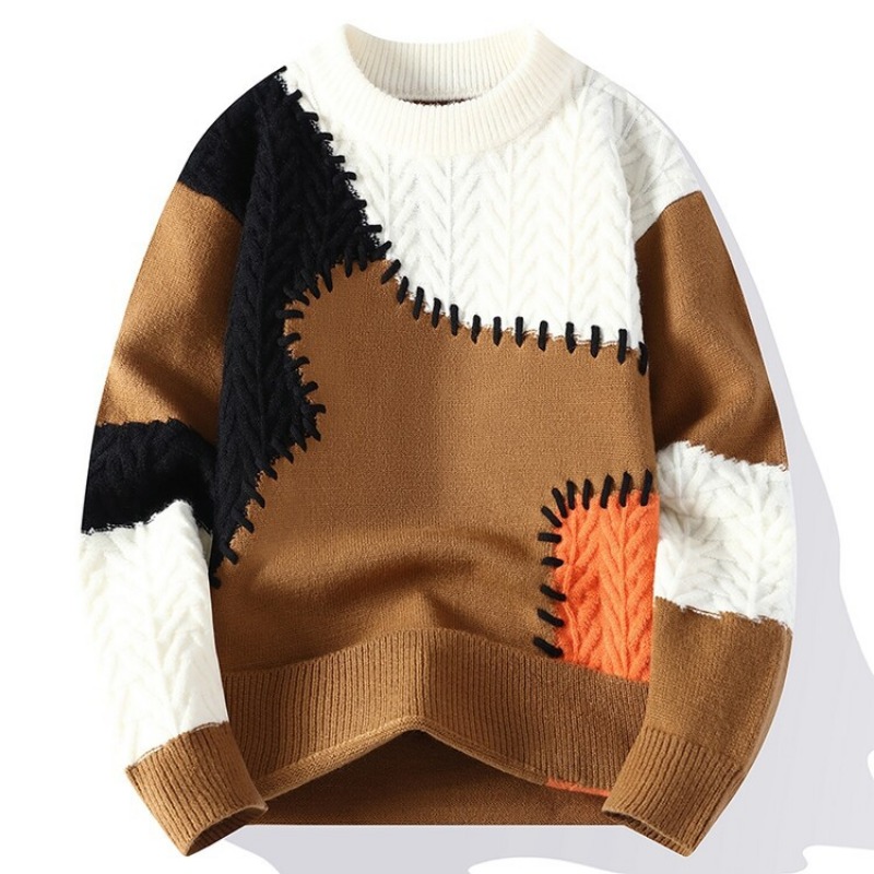 New Fashion Men O-Neck Pullove - Quality Winter Clothing 评论和价格