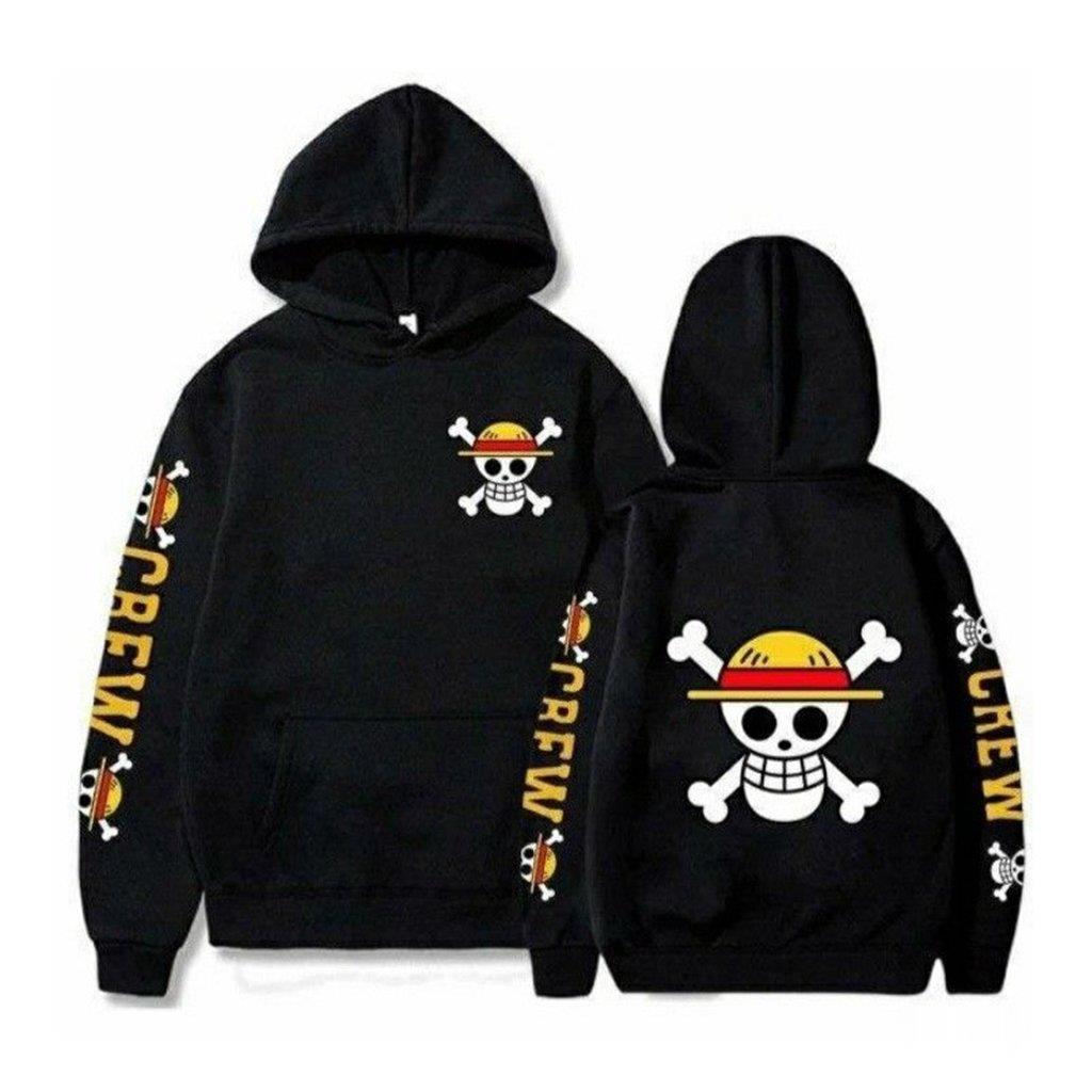One Piece Skull Print Hoodie M - Winter Clothing Uae 评论和价格