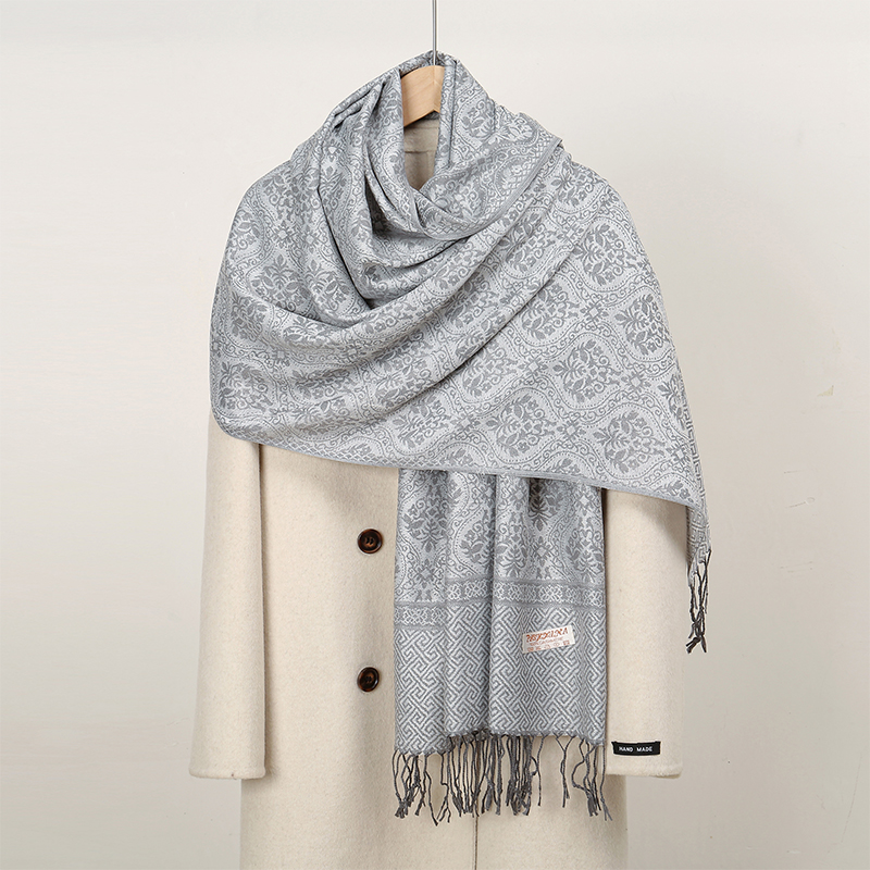 2024 Luxury Thick Cashmere Sca - Cashmere Scarf Wrap 评论和价格