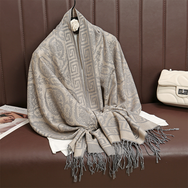 2024 Luxury Thick Cashmere Sca - Cashmere Scarf Wrap 评论和价格