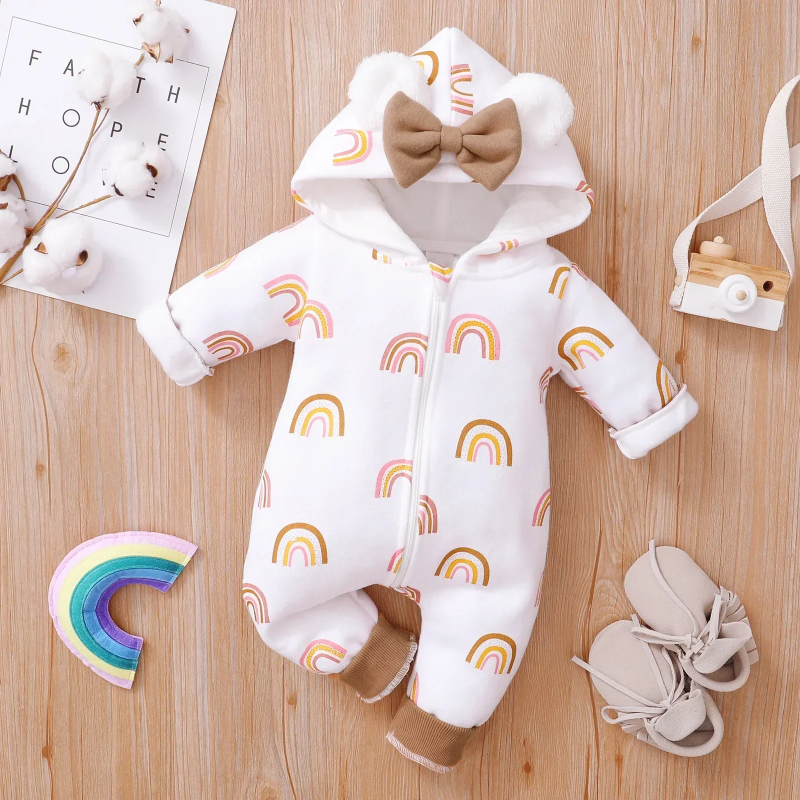 Girls Crawl Clothing Baby Hood - Winter Clothing Types 评论和价格