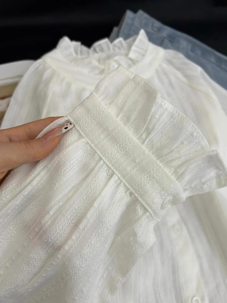 Y2K Lace Patchwork Women White - Y2K Winter Clothing 评论和价格