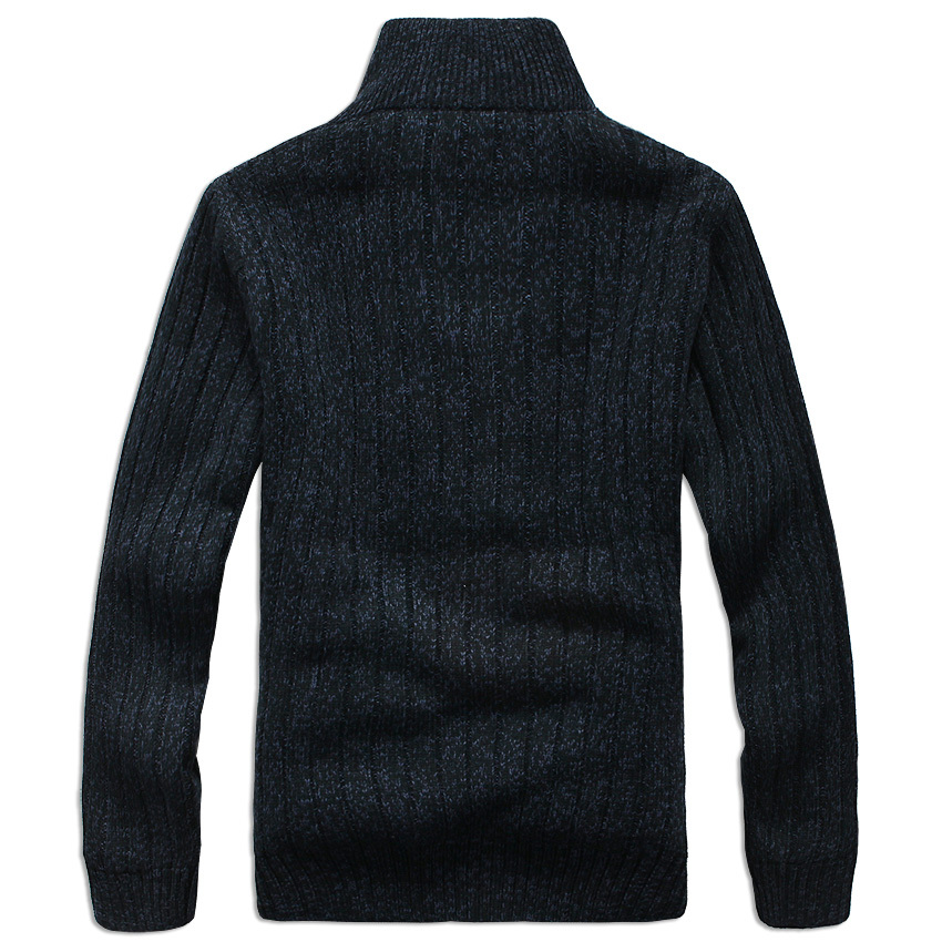 Men's Winter  Sweater Male Clo - Wool Blend Coat 评论和价格