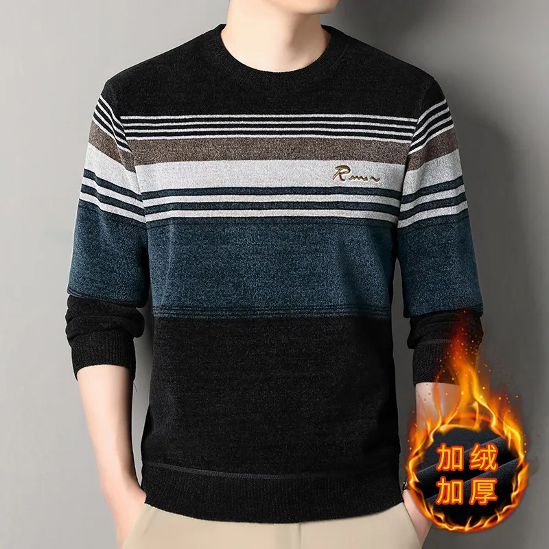 Men O-neck Pullovers Knited Sw - Quality Winter Clothing 评论和价格