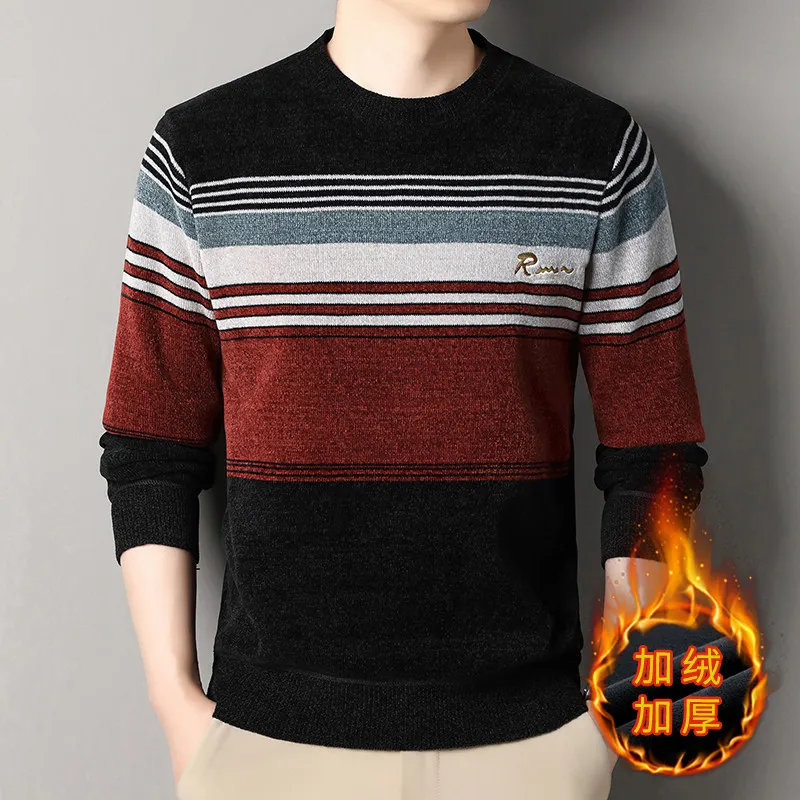Men O-neck Pullovers Knited Sw - Quality Winter Clothing 评论和价格