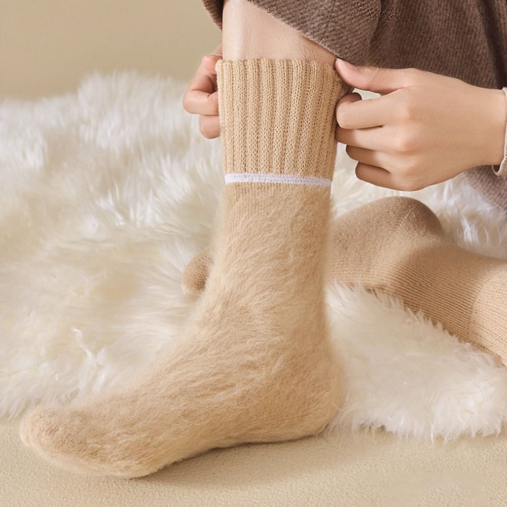 Fashion EU38-44 Men Thicken So - Thermal Sock Merino 评论和价格