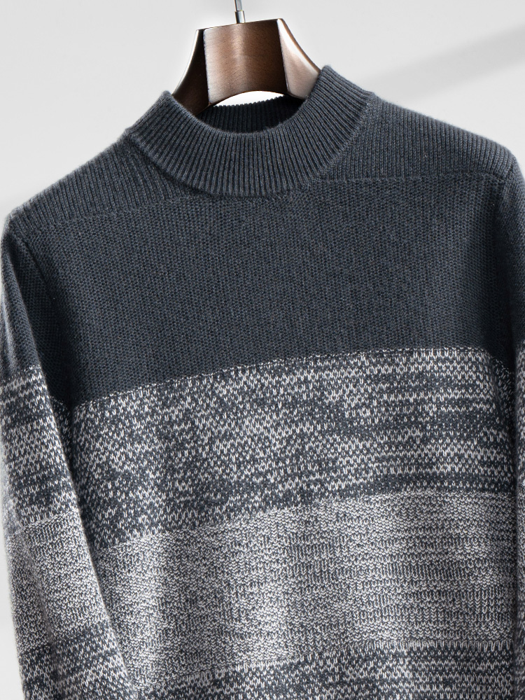 Men's 100% Cashmere Sweater Th - Winter Clothing Colors 评论和价格