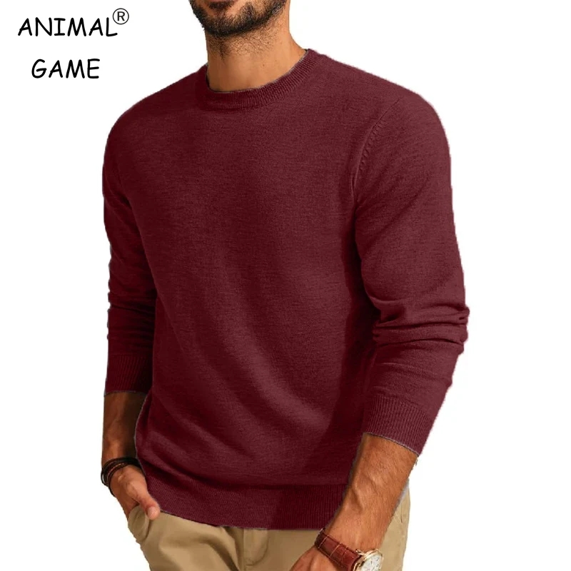 Men's Long Sleeve Sweaters Cre - Winter Clothing Uae 评论和价格