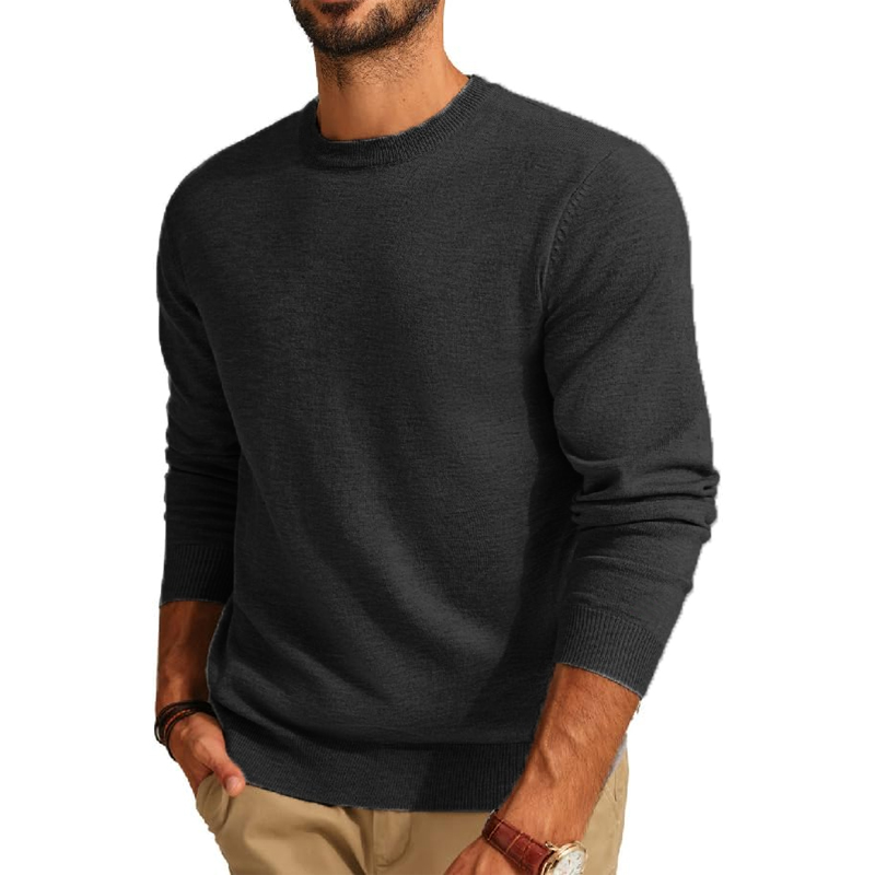 Men's Long Sleeve Sweaters Cre - Winter Clothing Uae 评论和价格