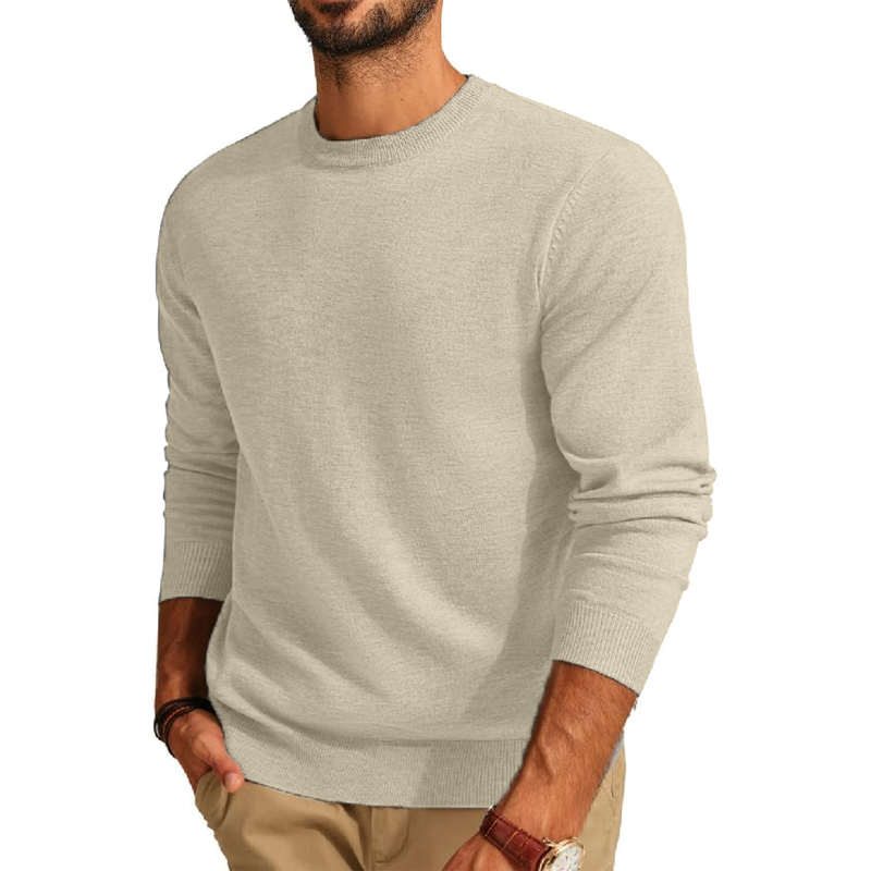 Men's Long Sleeve Sweaters Cre - Winter Clothing Uae 评论和价格