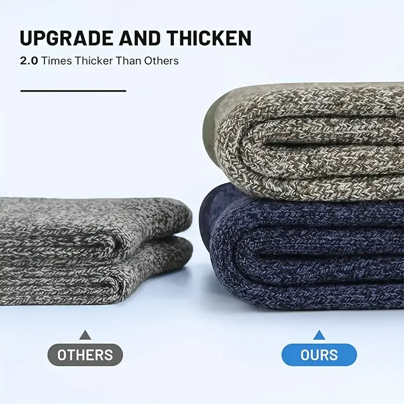 5 Pairs Merino Wool Socks for  - Thermal Sock Merino 评论和价格