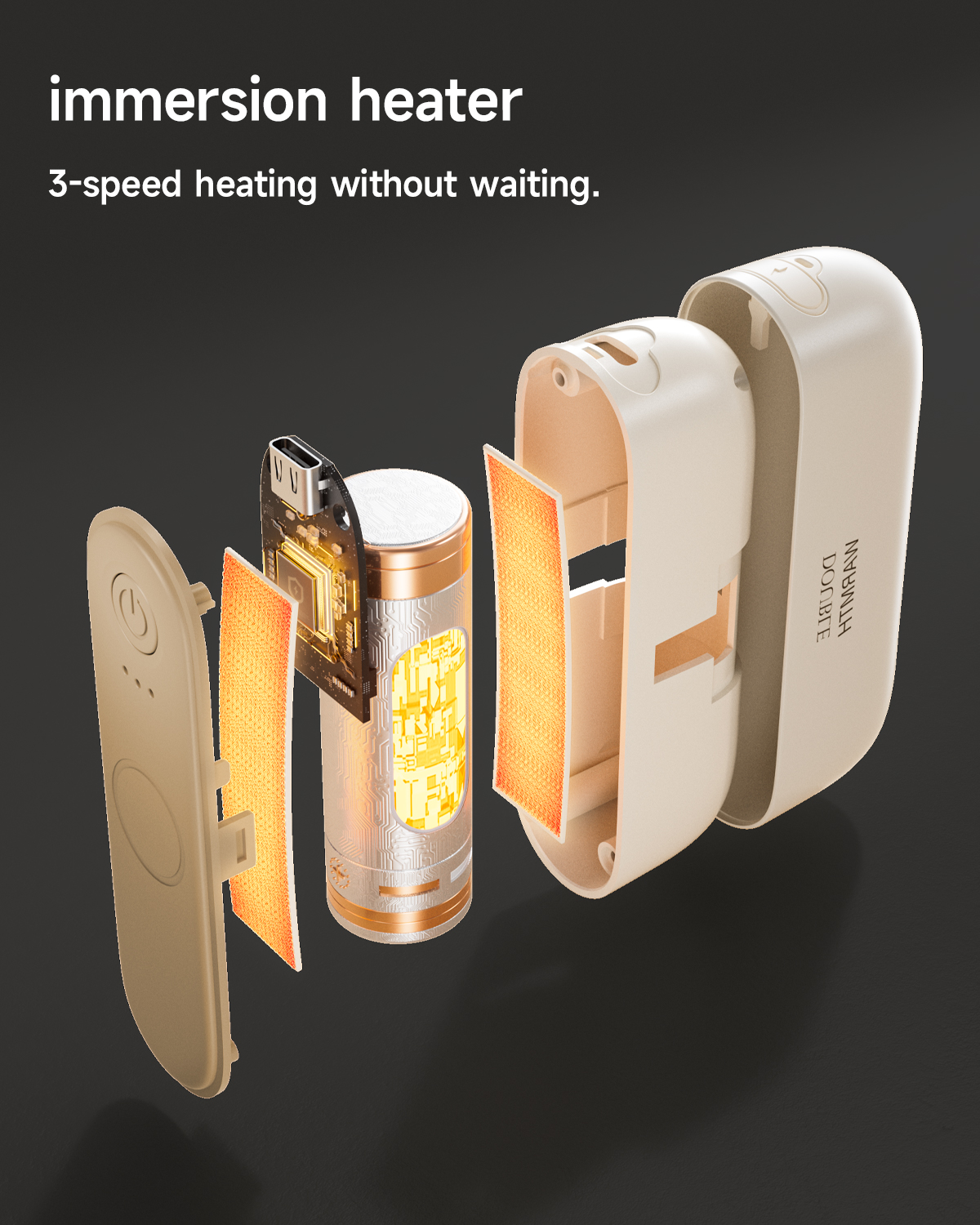 2-in-1 Magnetic Rechargeable H - Hand Warmer Reusable 评论和价格